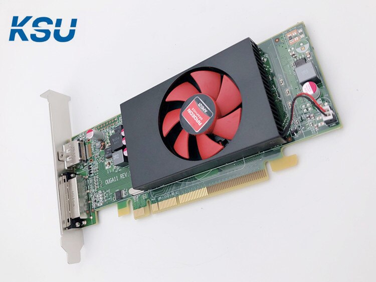 AMD R5 240 1G DVi DP Ʈ GDDR3 PCIe 8X 64 Ʈ 4K..